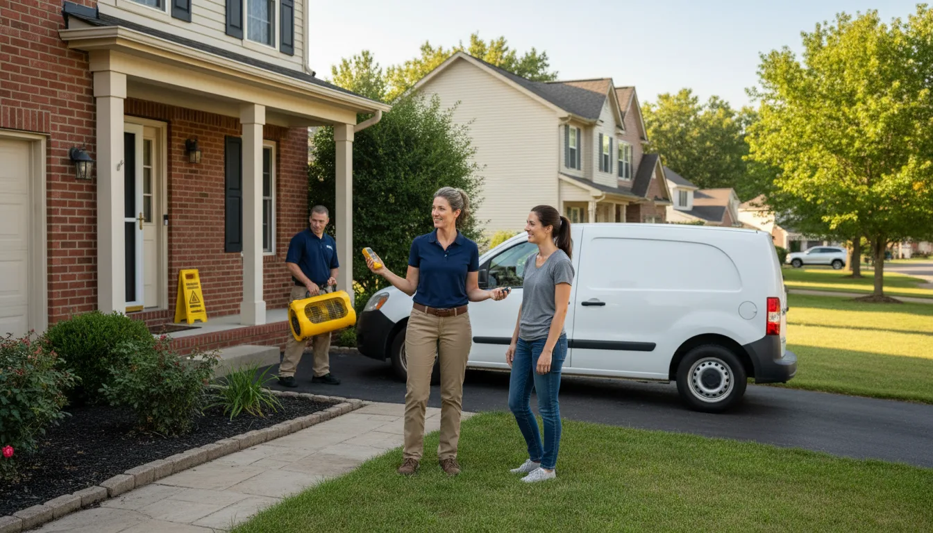 Water restoration image for Home Water Damage Repair in Cherryville, MO